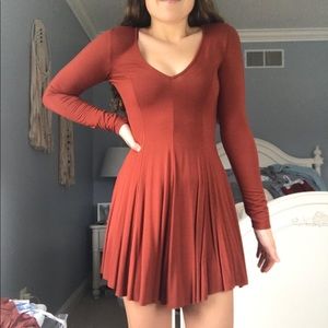 Orange forever 21 dress